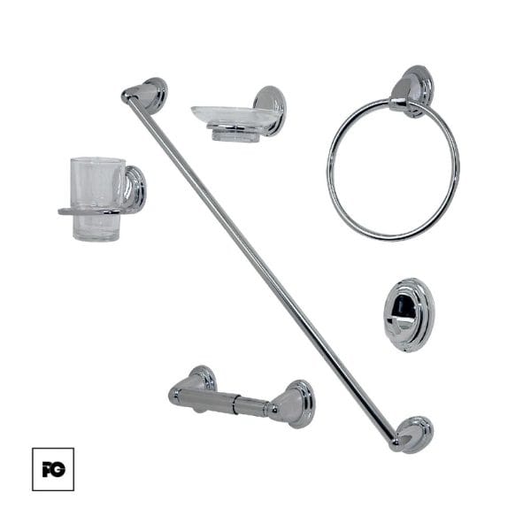 Juego de accesorios para bano-je94c-rugo-ok | Plomería García