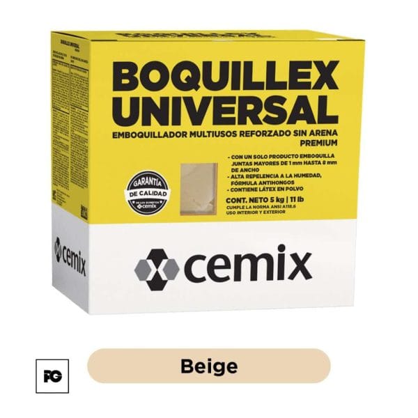 emboquillador multiusos-5kg-beige-cemix-ok | Plomería García