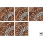 piso ceramico antiderrapante color mix rojo-44x44-mate-exterior-argel-porcelanite-ok | Plomería García