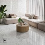 piso ceramico color blanco-55x55-brillante-marmol ravenna-lamosa-ok | Plomería García