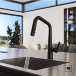 Monomando para cocina-asari-negro-gt529asrb-pfister-plomeria garcia-2-ok | Plomería García