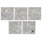 Piso ceramico color gris-44x44-granillado-exterior-amatlan-porcelanite-3-ok | Plomería García