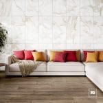 Piso ceramico pulido color oro-50x100-brillante-interior-alpino-vitromex-ok | Plomería García